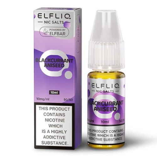 ElfLIQ Blackcurrant Aniseed NicSalt