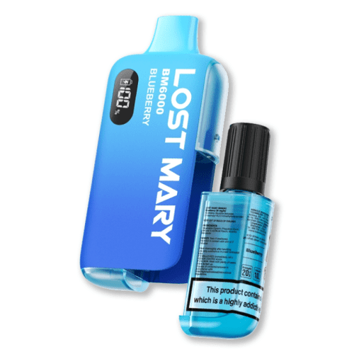 lost mary bm6000 disposable vape blueberry