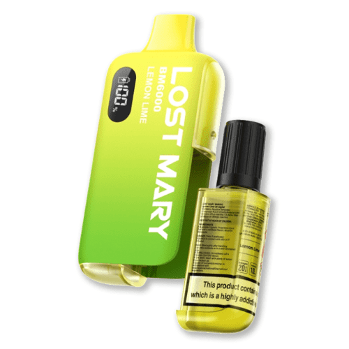 lost mary bm6000 disposable vape lemon lime