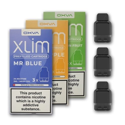 oxva xlim prefilled pods 3 pack