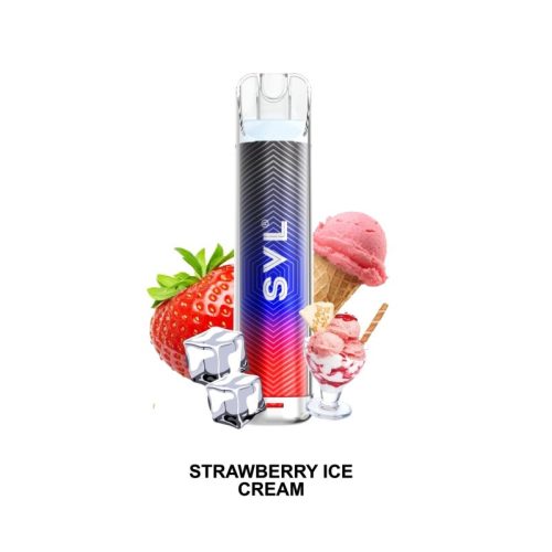 svl og600 disposable strawberry ice cream