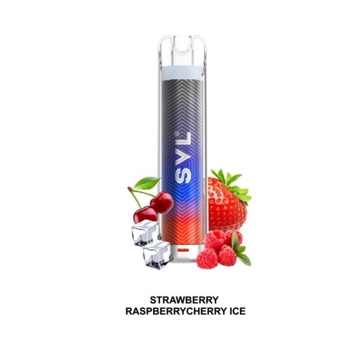 svl og600 disposable strawberry raspberry cherry ice